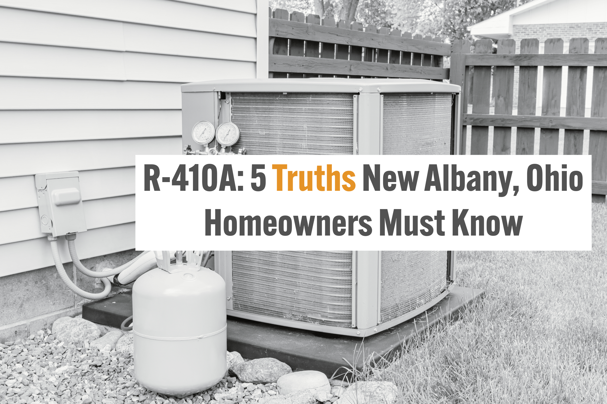 New Albany, Ohio HVAC blog on R-410A refrigerant and its phase-out.