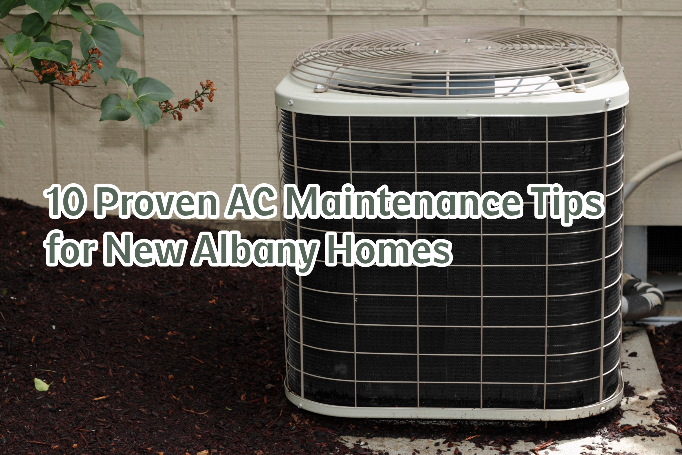 New Albany, Ohio HVAC blog on essential AC maintenance tips.