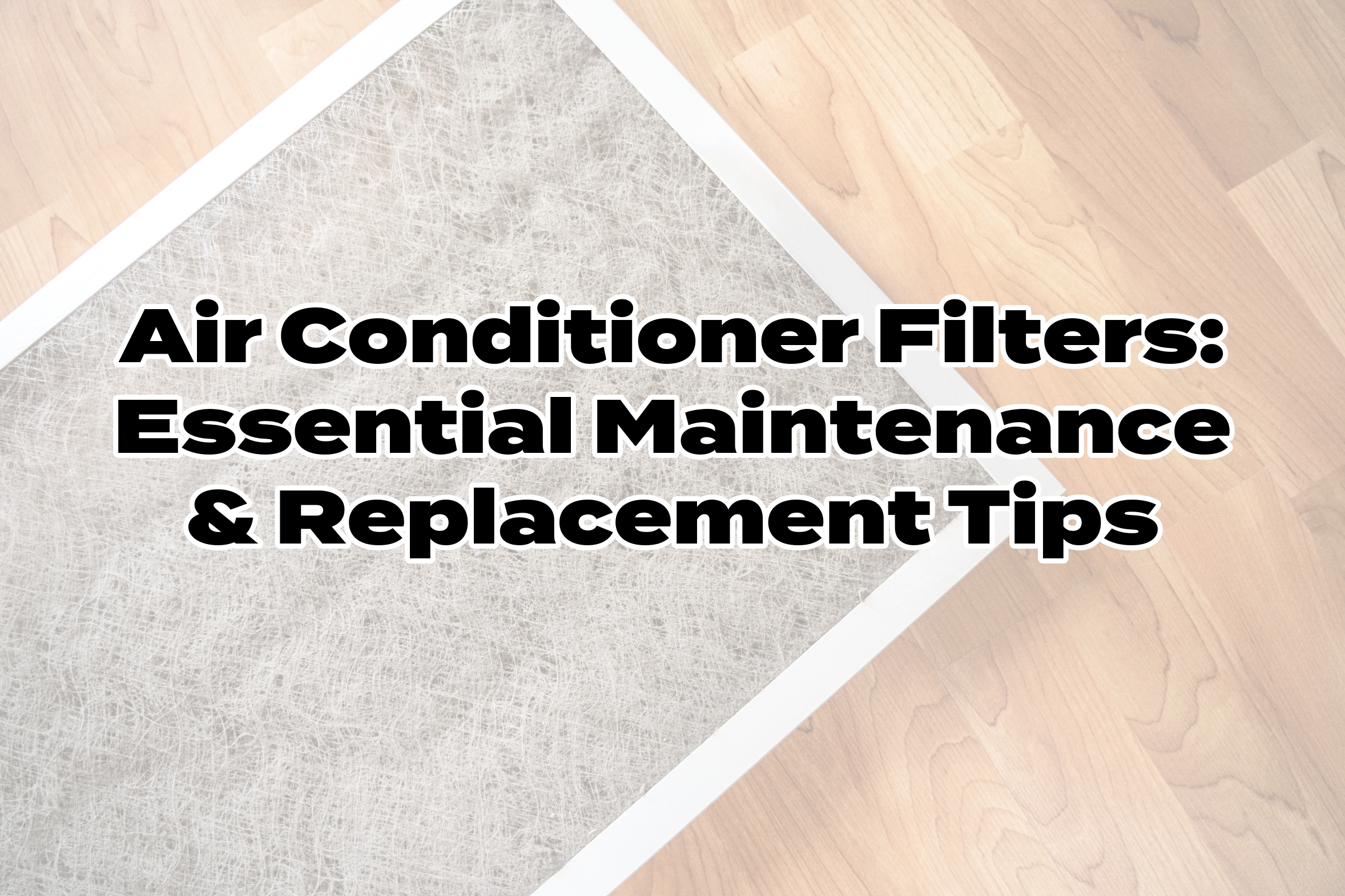 New Albany, Ohio HVAC blog on how to clean your replace your air conditioner filters.